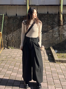 namiさん（骨格ウェーブ・レディース・160cm）の冬コーディネート