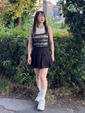 「アイテム（レッグウェア）」を使った、namiさん（レディース・160cm）の夏コーディネート