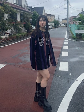 「STUDIOUS（ステュディオス）のアイテム」を使った、namiさん（レディース・160cm）の秋コーディネート