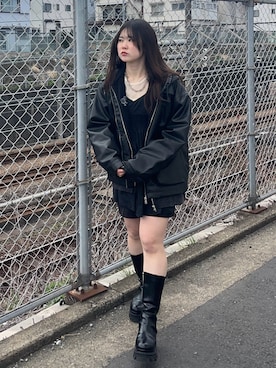 「STUDIOUS(ステュディオス)のアイテム」を使った、namiさん(レディース・160cm)の春コーディネート