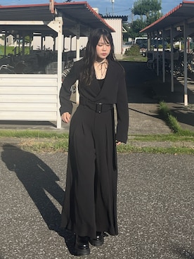 「STUDIOUS（ステュディオス）のアイテム」を使った、namiさん（レディース・160cm）の秋コーディネート