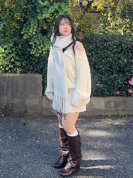 namiさん(レディース・160cm)の冬コーディネート