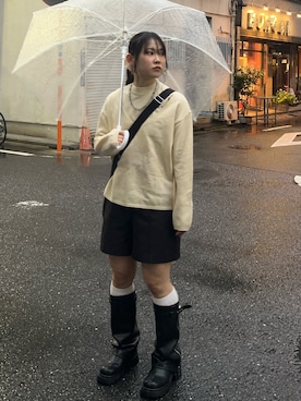 「UNIQLO（ユニクロ）のアイテム」を使った、namiさん（骨格ウェーブ・レディース・160cm）の秋コーディネート