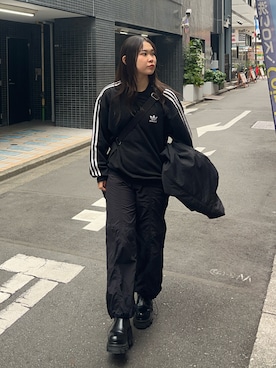 「STUDIOUS(ステュディオス)のアイテム」を使った、namiさん(レディース・160cm)の冬コーディネート