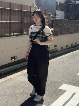 「Kastane（カスタネ）のアイテム」を使った、namiさん（骨格ウェーブ・レディース・160cm）の夏コーディネート