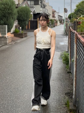 「RiLi（リリ）のアイテム」を使った、namiさん（レディース・160cm）の秋コーディネート