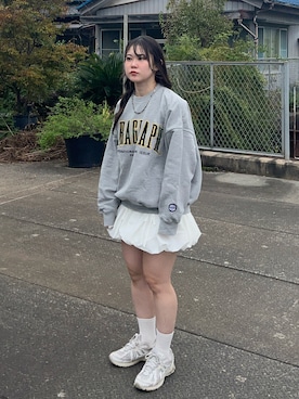 「Paragraph（パラグラフ）のアイテム」を使った、namiさん（レディース・160cm）の冬コーディネート