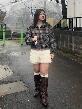 namiさん（レディース・160cm）の冬コーディネート