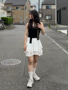 「RiLi（リリ）のアイテム」を使った、namiさん（レディース・160cm）の秋コーディネート