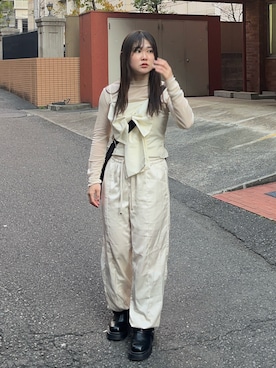 namiさん（レディース・160cm）の冬コーディネート