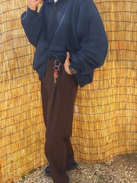 「アイテム（腕時計）」を使った、munnyaさん（メンズ・181cm）の秋コーディネート