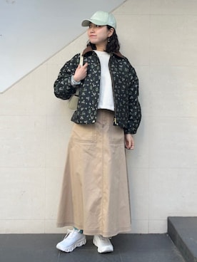 矢内さん（レディース・161cm）の冬コーディネート