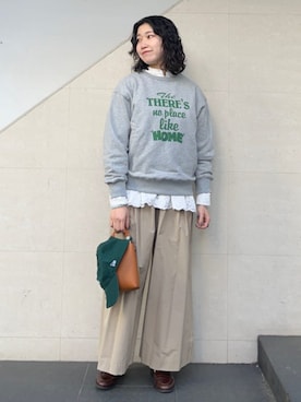 矢内さん（レディース・161cm）の冬コーディネート