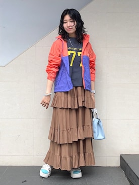 矢内さん(レディース・161cm)の夏コーディネート