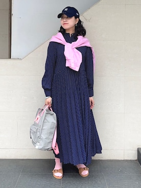 「eness（エネス）のアイテム」を使った、矢内さん（レディース・161cm）の春コーディネート