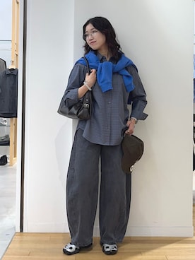 矢内さん(レディース・161cm)の夏コーディネート