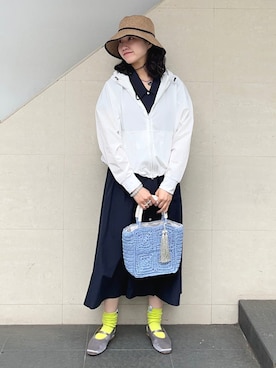 矢内さん(レディース・161cm)の春コーディネート