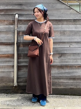 矢内さん（レディース・161cm）の夏コーディネート