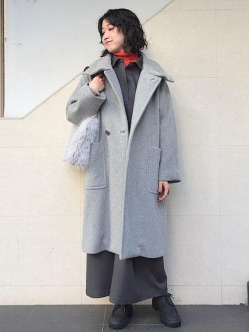 【美品✨】AP STUDIO リブロングカフスタートルネックニットプルオーバー SHIPS any:〈手洗い可能〉デリケート リブ タートルネック ニット プル