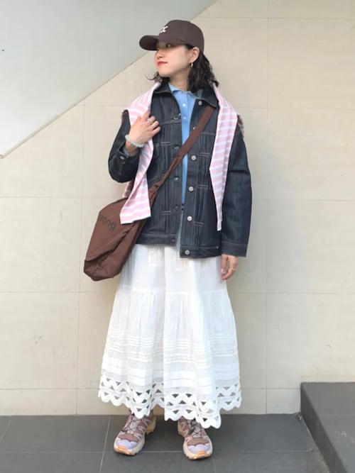 Le minor:〈洗濯機可能〉ボーダー ロング スリーブ TEE（Tシャツ