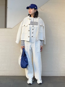 矢内さん（レディース・161cm）の春コーディネート