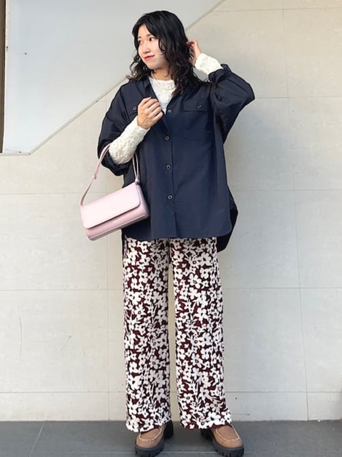 セール】SHIPS any:〈洗濯機可能〉フラワー ポリエステル ベロア