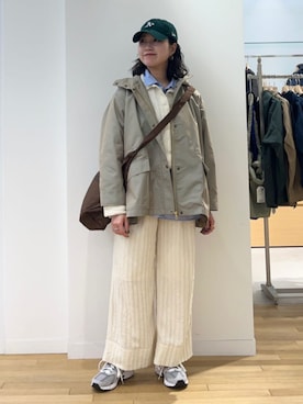 矢内さん（レディース・161cm）の冬コーディネート