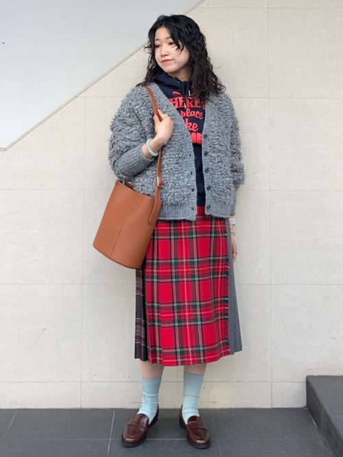 ONEIL OF DUBLIN: コンビ キルト チェック スカート 25AW（スカート