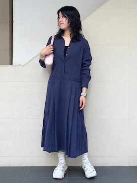 矢内さん(レディース・161cm)の夏コーディネート