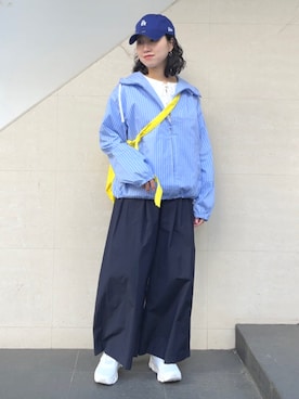 「On（オン）のアイテム」を使った、矢内さん（レディース・161cm）の冬コーディネート