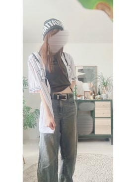 「Manhattan Portage（マンハッタンポーテージ）のアイテム」を使った、h.さん（レディース・165cm）の秋コーディネート