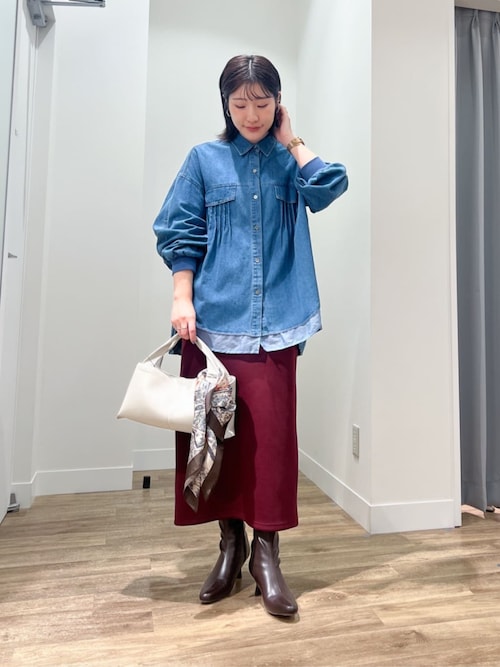 新品タグ付き Gready Brilliant デニム2wayスリーブシャツ Gready Brilliantデニム2wayスリーブシャツ | SEKIMIKI Online