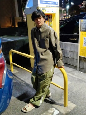 こうたとペックルさん（骨格ウェーブ・メンズ・162cm）の秋コーディネート