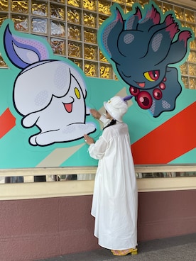 「アイテム（シャツワンピース）」を使った、よこみさん（レディース・153cm）の秋コーディネート