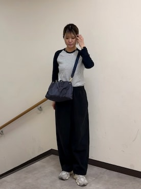 「russet（ラシット）のアイテム」を使った、Rikopiさん（レディース・165cm）の春コーディネート