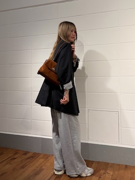 「russet（ラシット）のアイテム」を使った、Rikopiさん（レディース・165cm）の春コーディネート