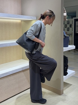 「russet（ラシット）のアイテム」を使った、Rikopiさん（レディース・165cm）の秋コーディネート