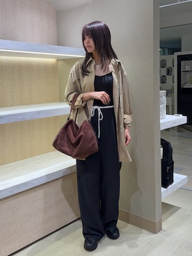 「russet（ラシット）のアイテム」を使った、Rikopiさん（レディース・165cm）の秋コーディネート