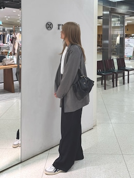 「アイテム（財布/小物）」を使った、Rikopiさん（レディース・165cm）の秋コーディネート