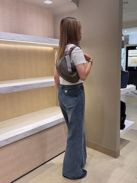 「russet（ラシット）のアイテム」を使った、Rikopiさん（レディース・165cm）の秋コーディネート