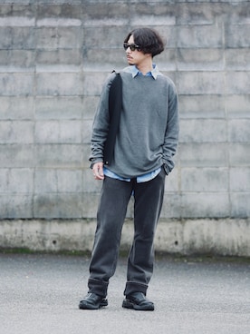 「アイテム（サングラス）」を使った、phmineさん（メンズ・176cm）の秋コーディネート