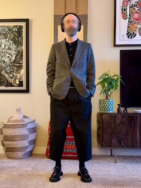 「Tabio（タビオ）のアイテム」を使った、virginia_gaijinさん（メンズ・171cm）の秋コーディネート