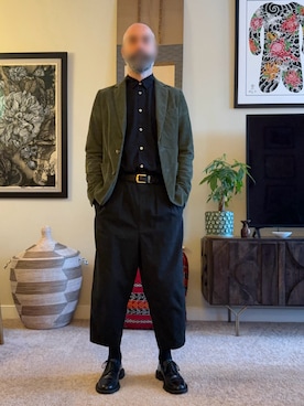 「Tabio（タビオ）のアイテム」を使った、virginia_gaijinさん（メンズ・171cm）の秋コーディネート