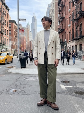 「order（オーダー）のアイテム」を使った、buddhabrandgkさん（メンズ・170cm）の秋コーディネート