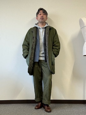 「order（オーダー）のアイテム」を使った、buddhabrandgkさん（メンズ・170cm）の冬コーディネート