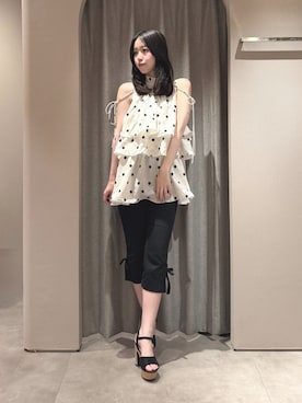 momoさん（レディース・159cm）の夏コーディネート