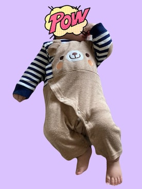 「アイテム（ママ＆ベビー）」を使った、tmmomckさん（キッズ・70cm）の秋コーディネート