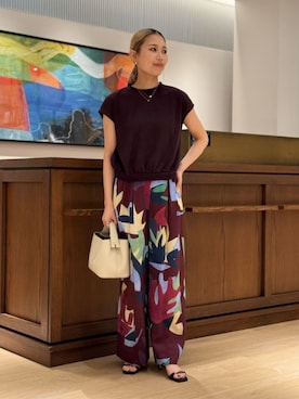 「BALLSEY（ボールジィ）のアイテム」を使った、Ukai_TOMORROWLANDさん（レディース・157cm）の夏コーディネート