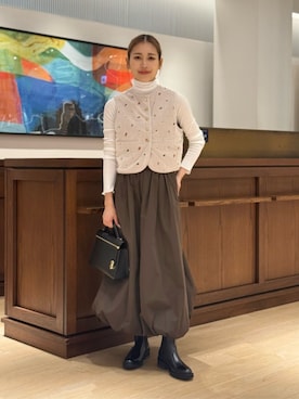 Ukai_TOMORROWLANDさん(レディース・157cm)の秋コーディネート