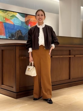 「MACPHEE（マカフィー）のアイテム」を使った、Ukai_TOMORROWLANDさん（レディース・157cm）の夏コーディネート